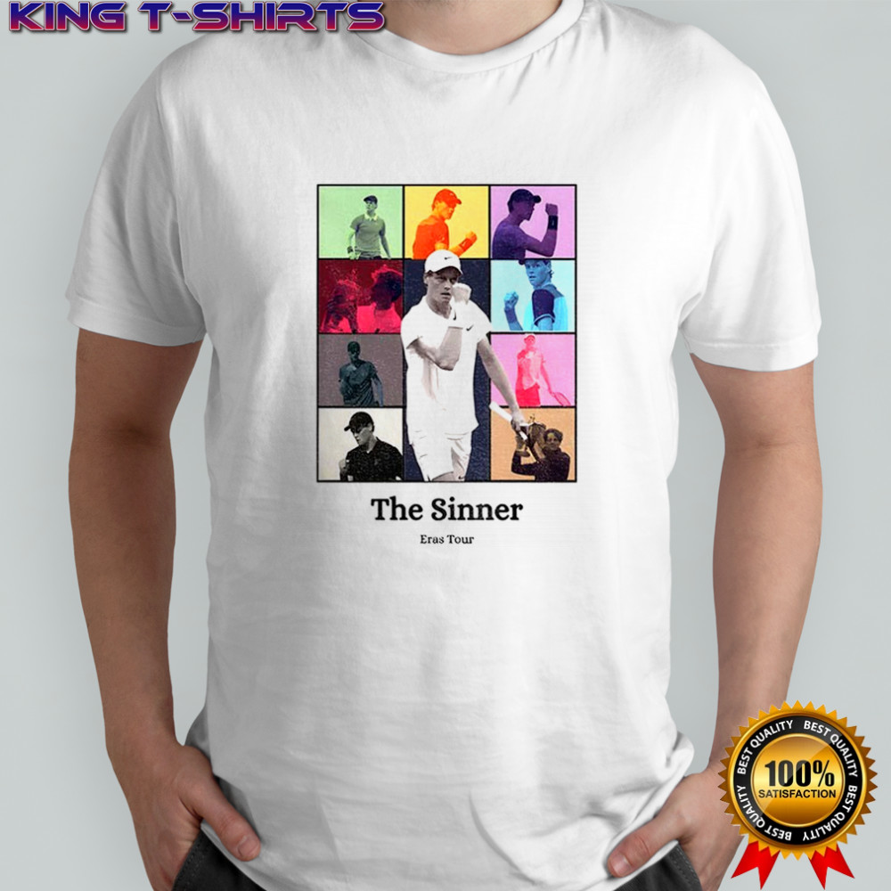 Jannik Sinner Tennis Legend Eras Tour shirt