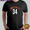 Jason Kelce Sweetness 34 shirt