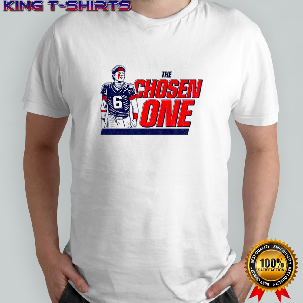 Jaxson Dart blood New York Giants NFL The Chosen One shirt