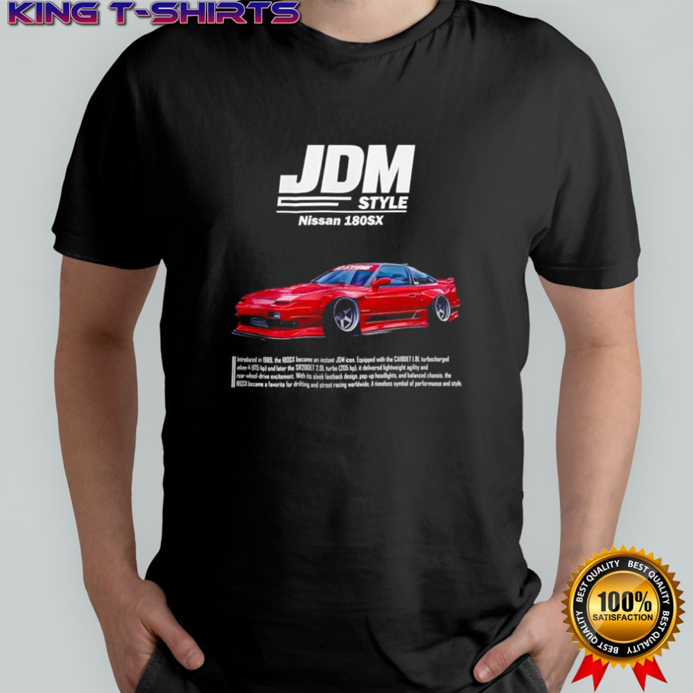 JDM style Nissan 180SX car shirt