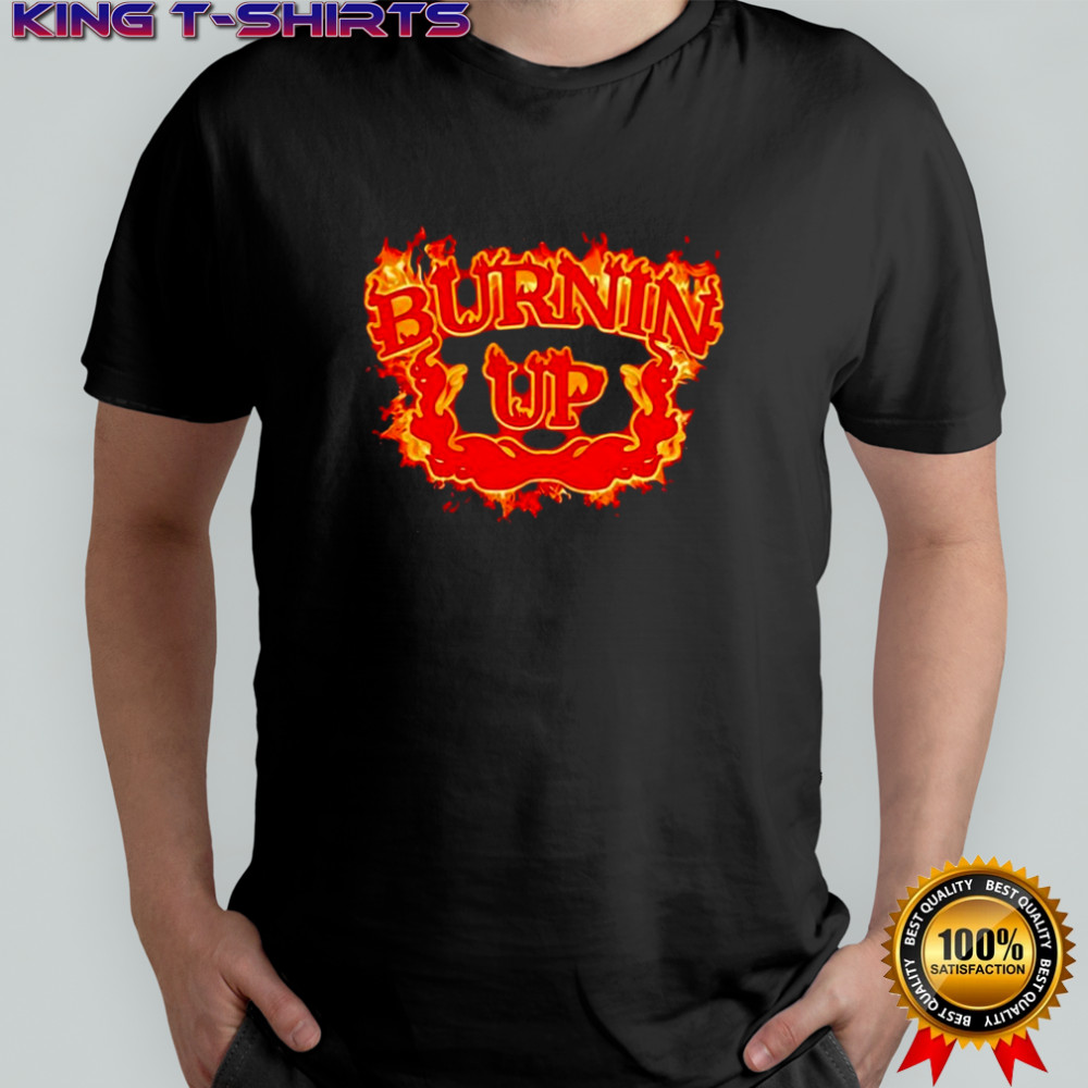 Jonas brothers burnin up flames shirt