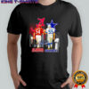 Jordan Alabama Crimson Tide and Dallas Cowboys skyline shirt