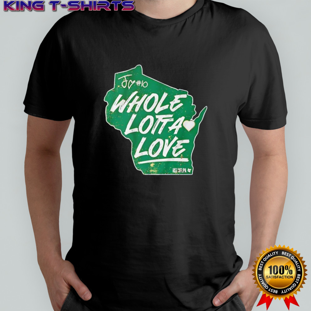 Jordan Love Whole Lotta Love shirt