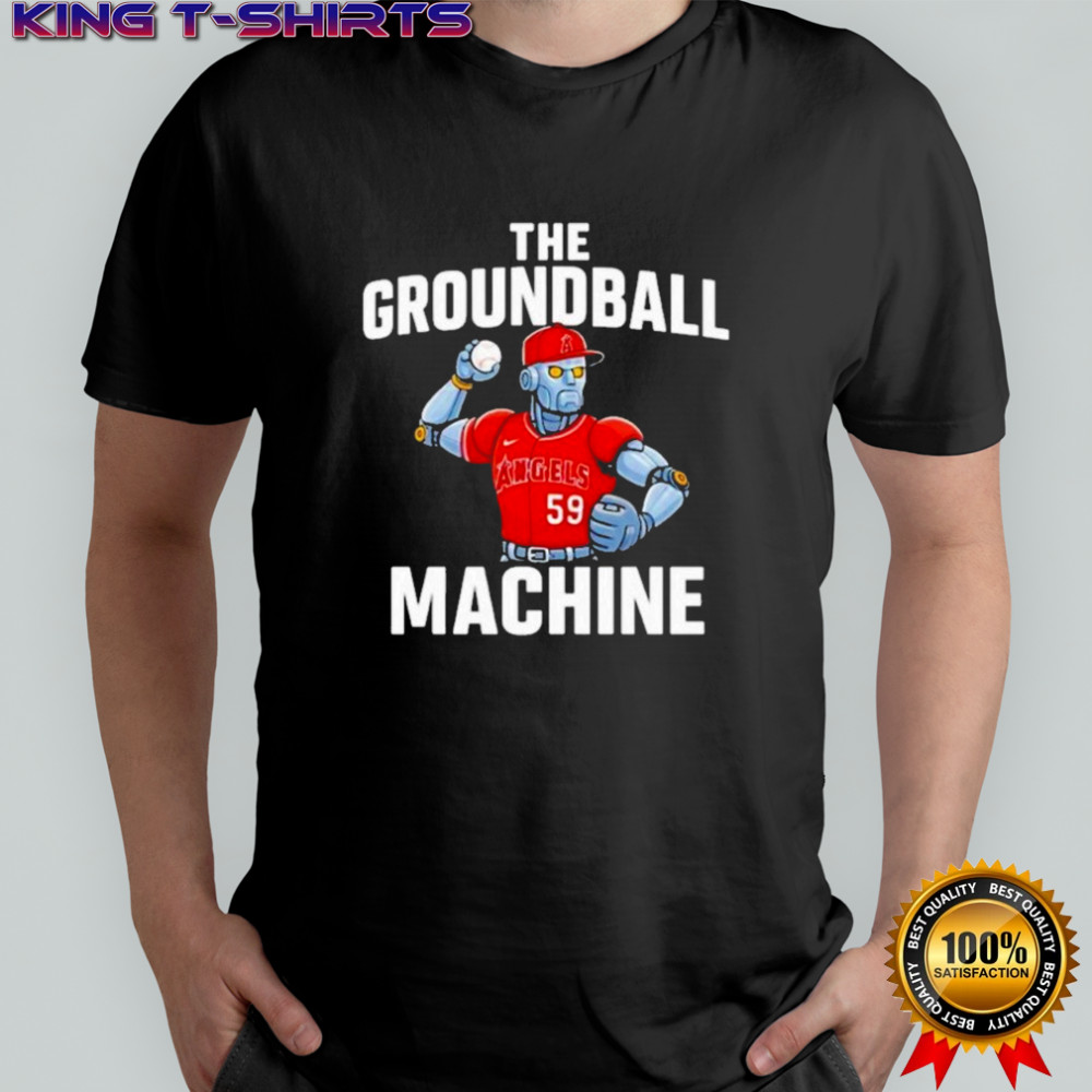 Jose Soriano The Ground Ball Machine Los Angeles Angels T-Shirt
