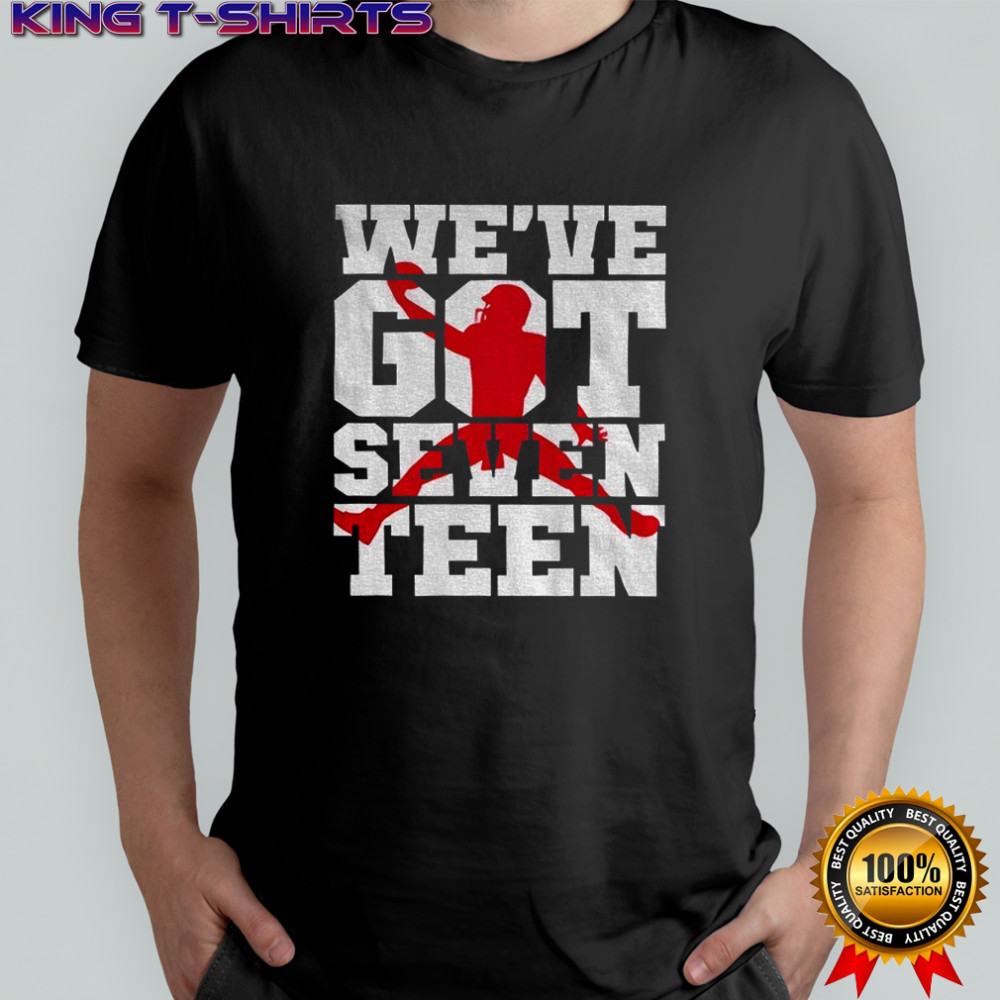 Josh Allen Buffalo Bills Football NFL we’ve got seventeen shirt