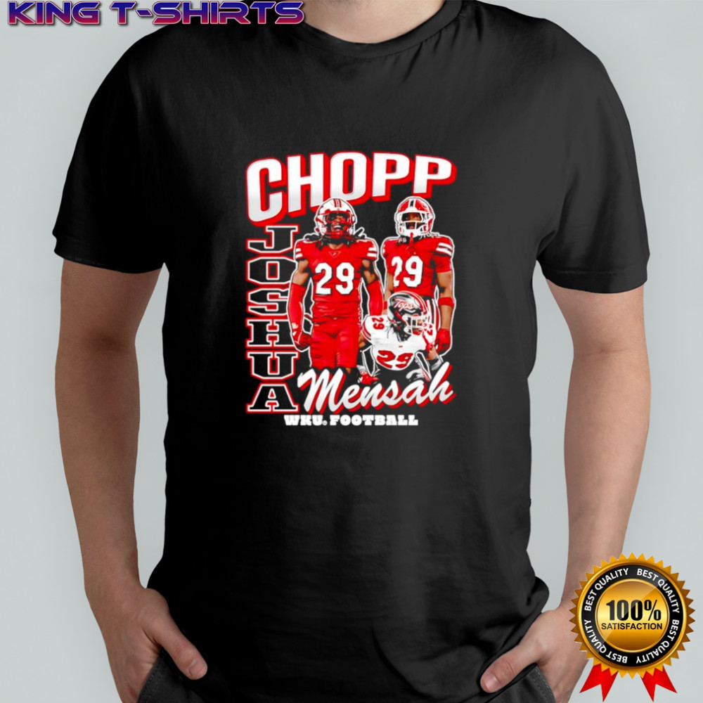 Joshua Mensah Chopp WKU football shirt