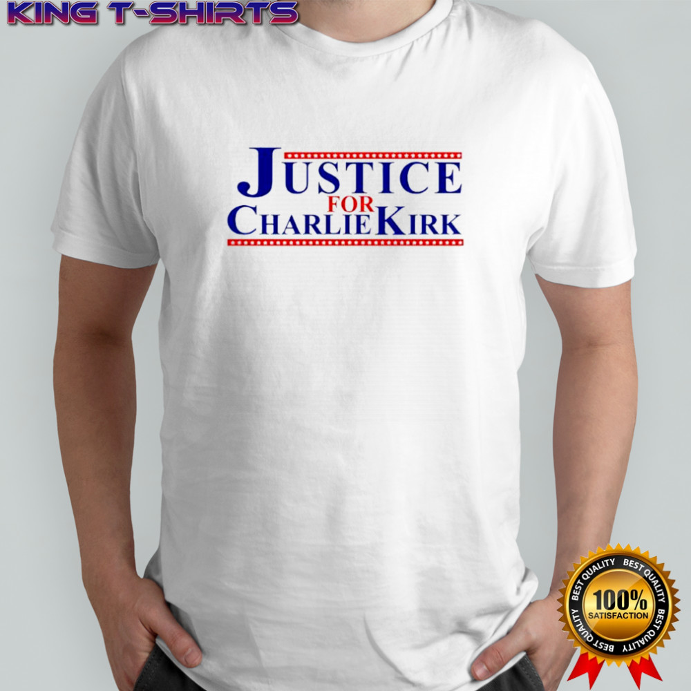 Justice For Charlie Kirk retro shirt
