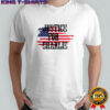 Justice for Charlie Kirk USA flag Rest in peace shirt