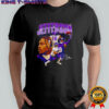 Justin Jefferson Minnesota Viking NFL player gollage signature shirt