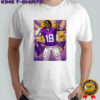 Justin Jefferson Minnesota Viking NFL player graphic shirt