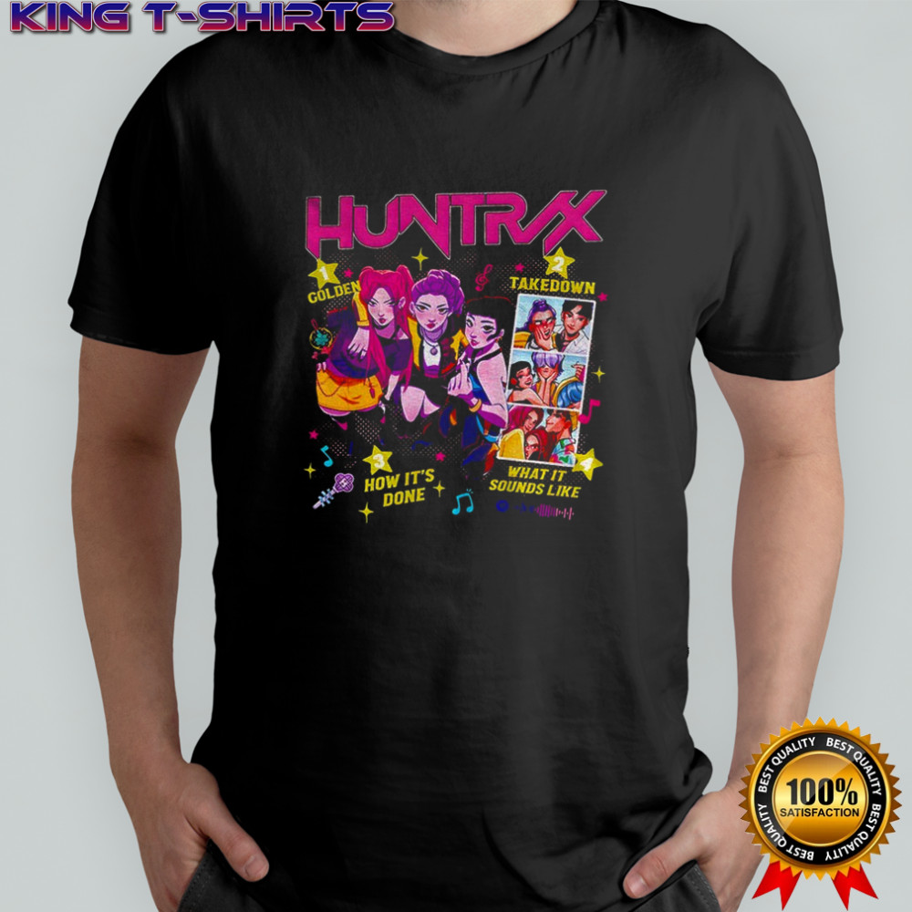 K-pop Huntrix Golden Kpop Demon Hunters Kpop Anime Lover shirt