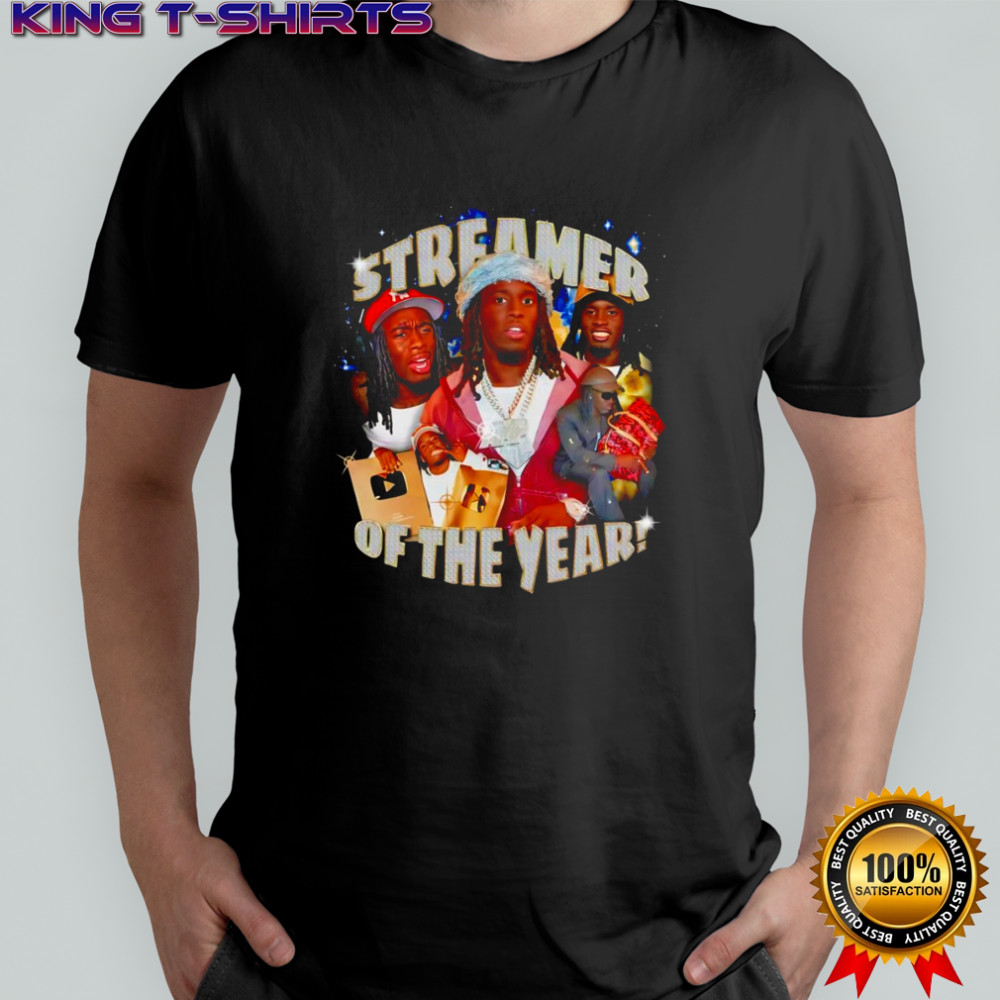 Kai Cenat streamer of the year shirt