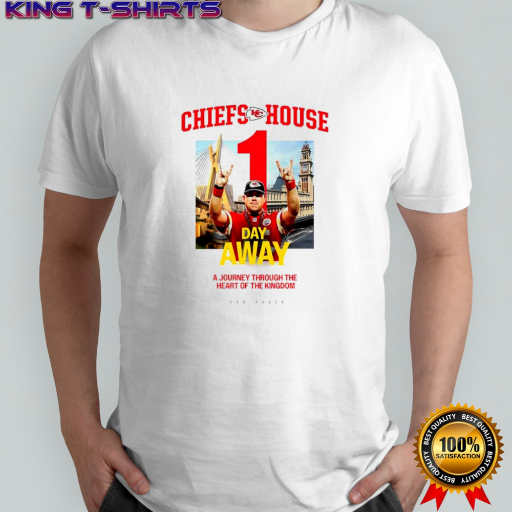 Kansas City Chiefs house day away Sao Paulo shirt