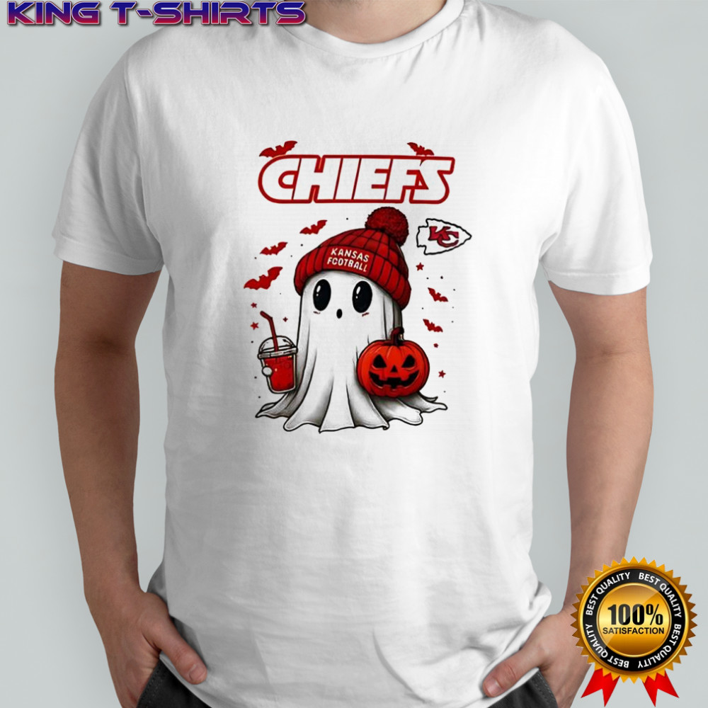 Kansas Fcotball Ghost Halloween Kansas City Chiefs shirt