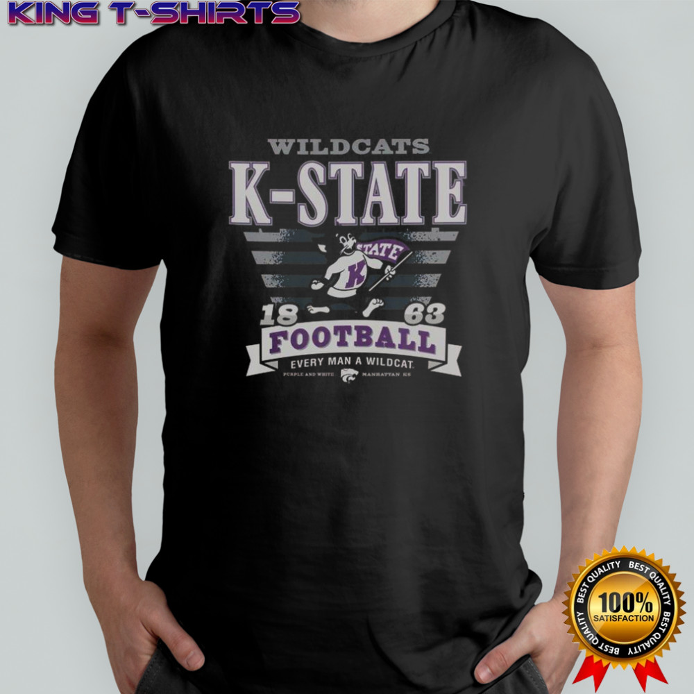 Kansas State Wildcats Stripe Splash T-Shirt
