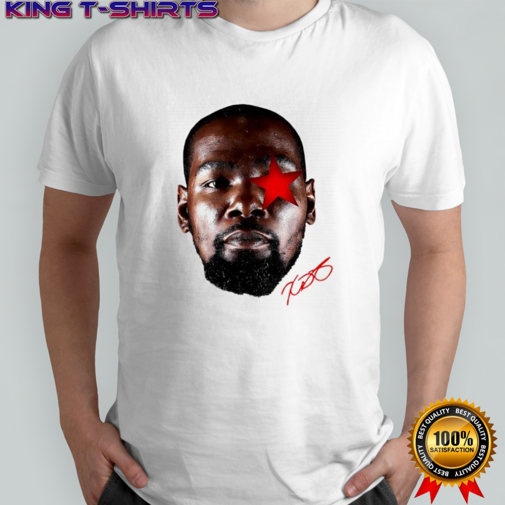 Kevin Durant star big head signature shirt