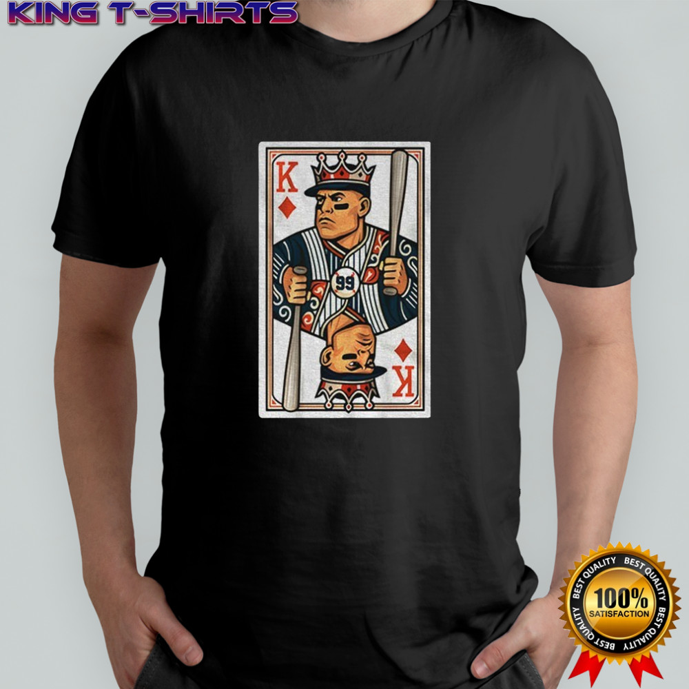 King of Diamonds Aaron Judge New York Yankees MLB card t-shirt