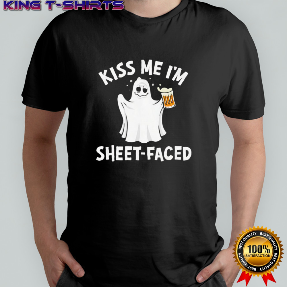 Kiss Me I’m Sheet-Faced Ghost shirt