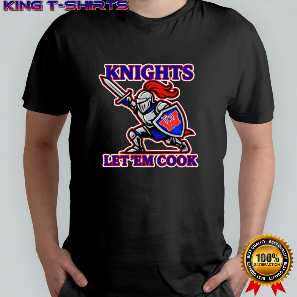 Knights Let Em Cook Knight Sword and Shield