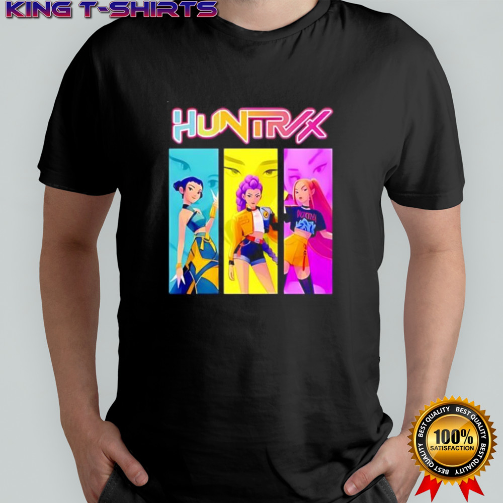 Kpop demon hunter huntrix girls movie shirt