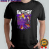 Lamar Jackson Baltimore Ravens vintage skeleton graphic shirt