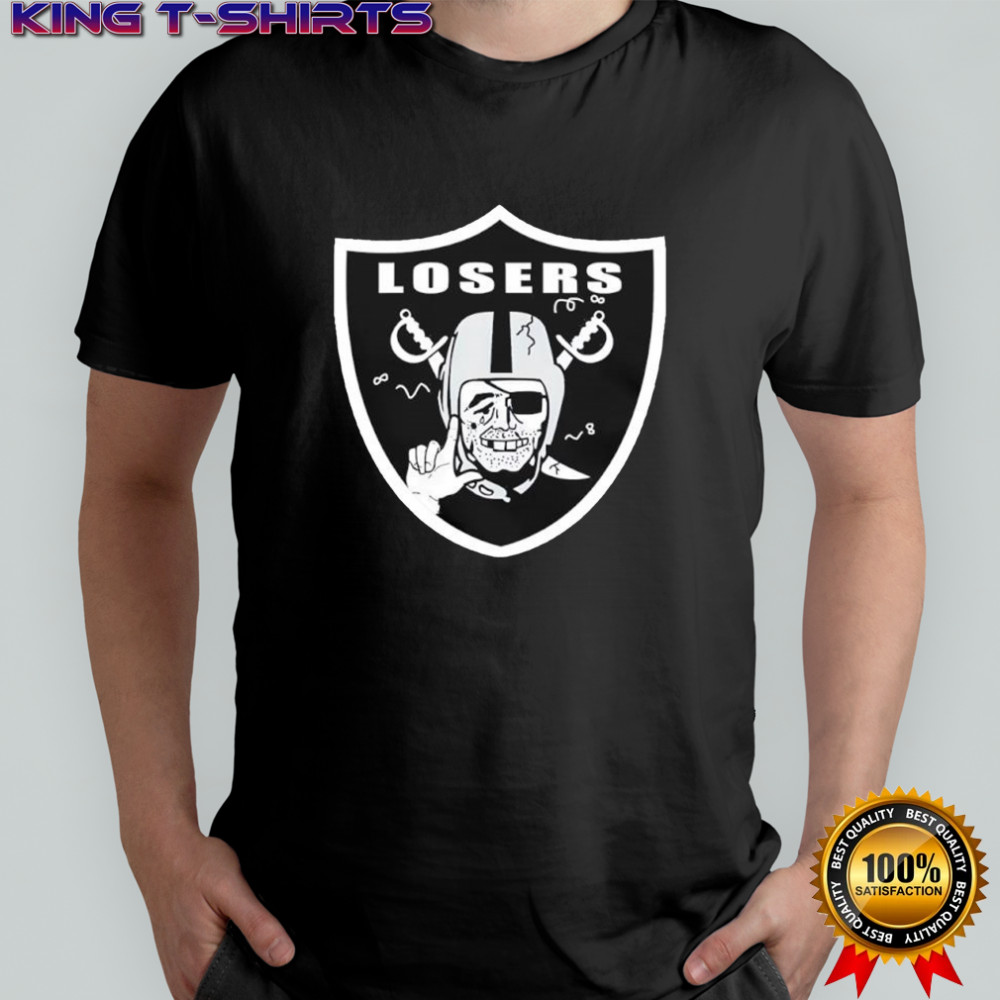 Las Vegas Raiders Losers logo shirt