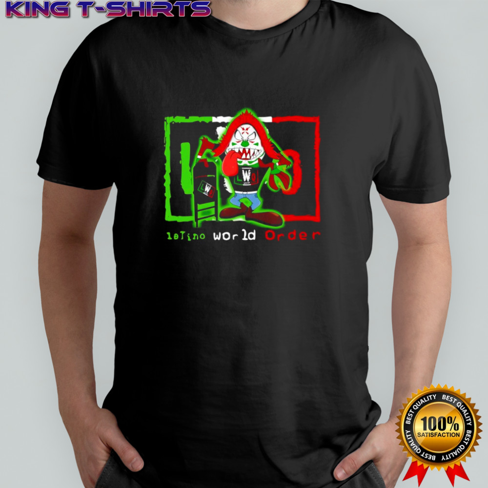 Latino world order Mexico parody shirt
