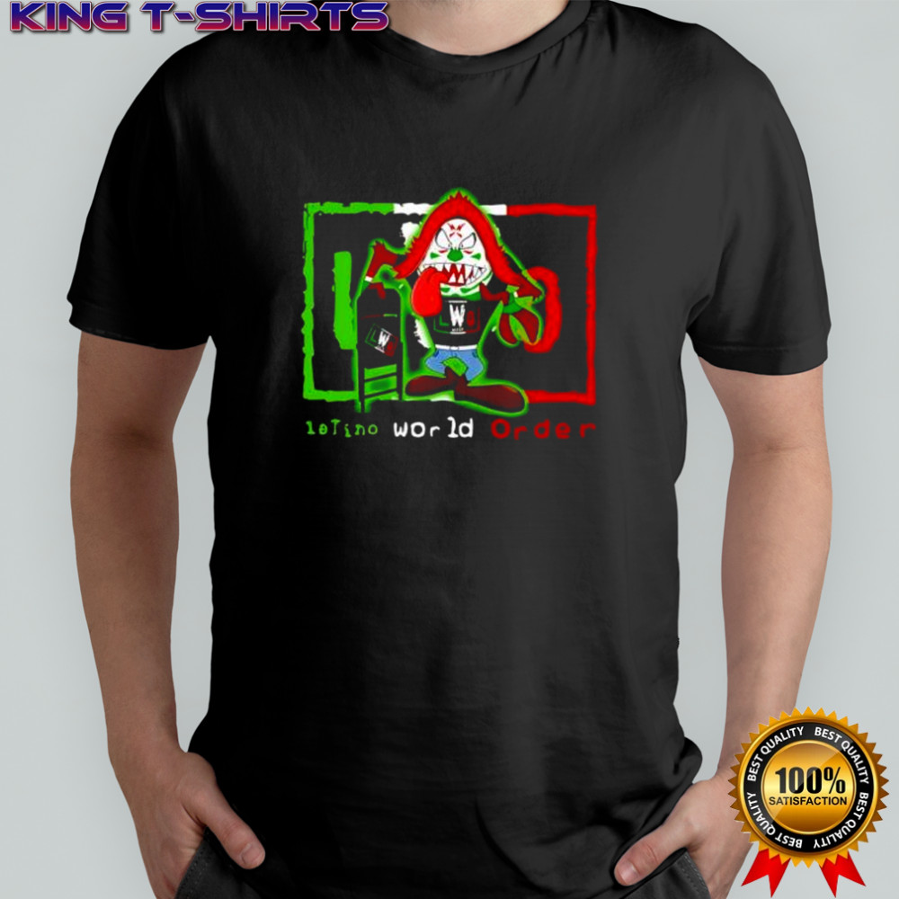 Latino world order Mexico parody shirt