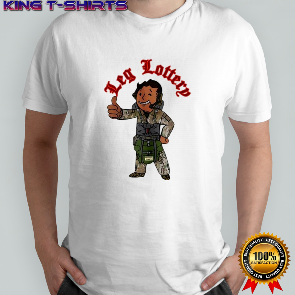 Leg Lottery graphic shirt