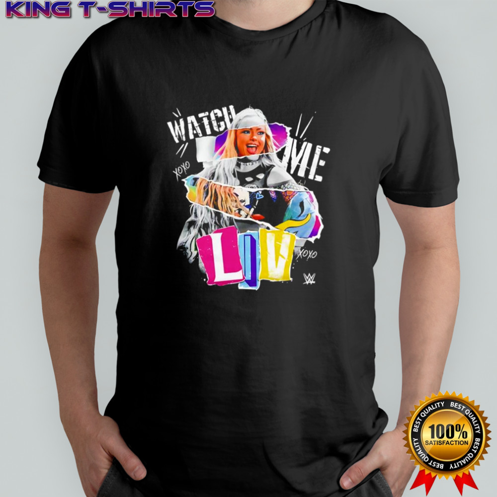 Liv Morgan watch me XOXO graphic shirt