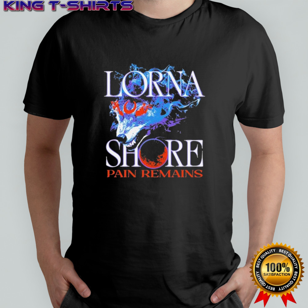 Lorna Shore Wolf Pain Remains T-shirt