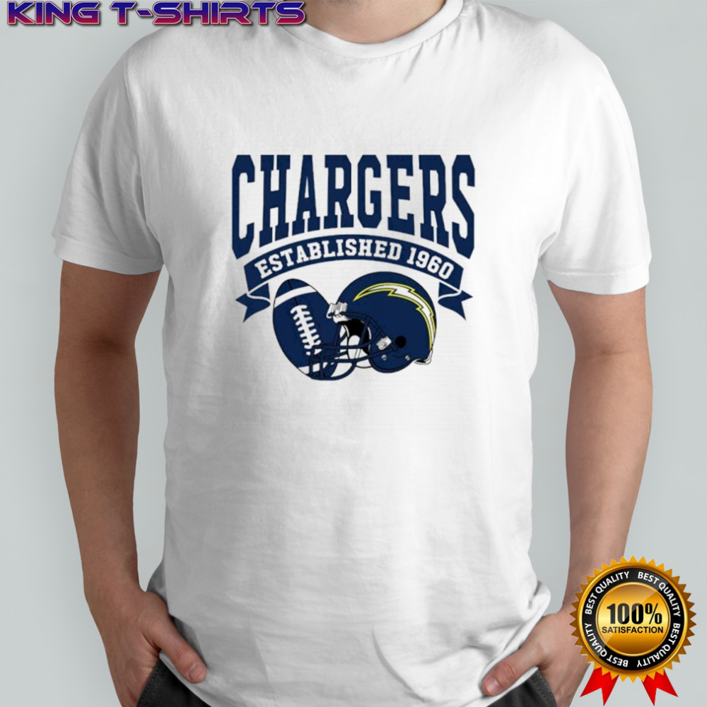 Los Angeles Chargers Football Established 1960 gift for fans shirt Los Angeles Chargers Football Established 1960 gift for fans shirt