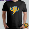 Los Angeles Chargers Football logo middle finger gift for fans shirt