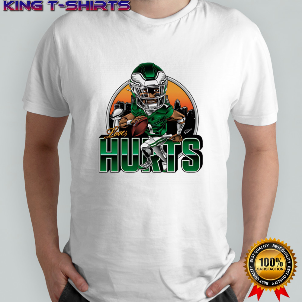 Love Hurts caricature cartoon shirt