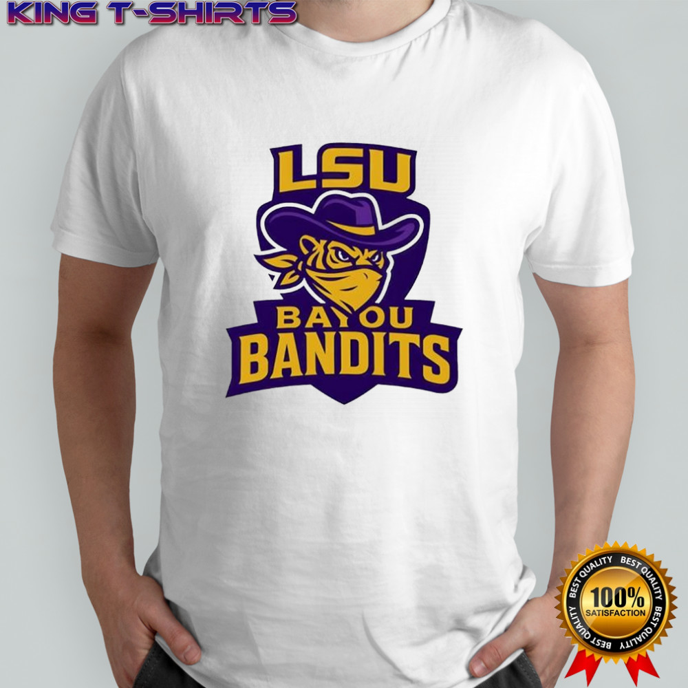 LSU Bayou Bandits logo shirt