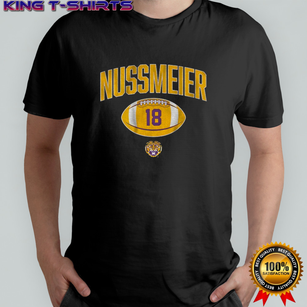 Lsu Tigers football NFL garrett nussmeier player vintage shirt