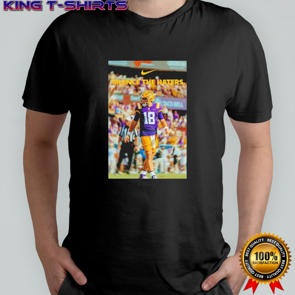 LSU Tigers silence the haters shirt