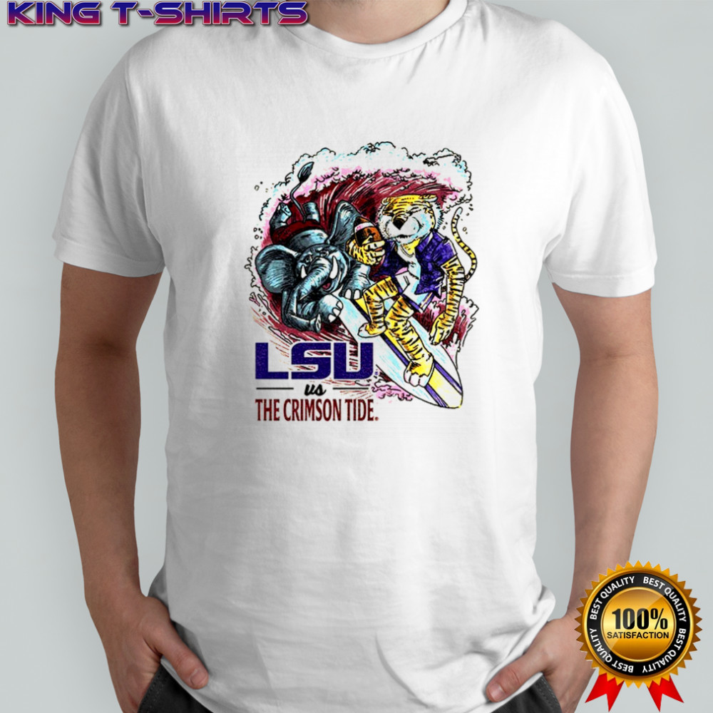 LSU Tigers vs. Alabama Crimson Tide Game Day 2025 shirt