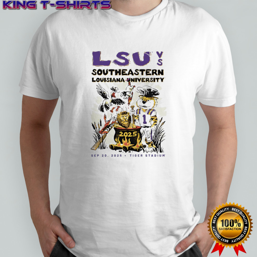 LSU vs Southeastern Game Day 2025 shirt