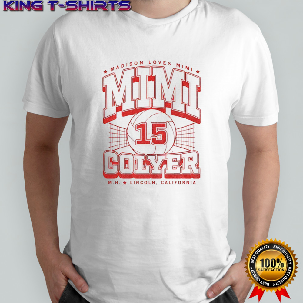 Madison loves Mimi Colyer MH Lincoln California shirt