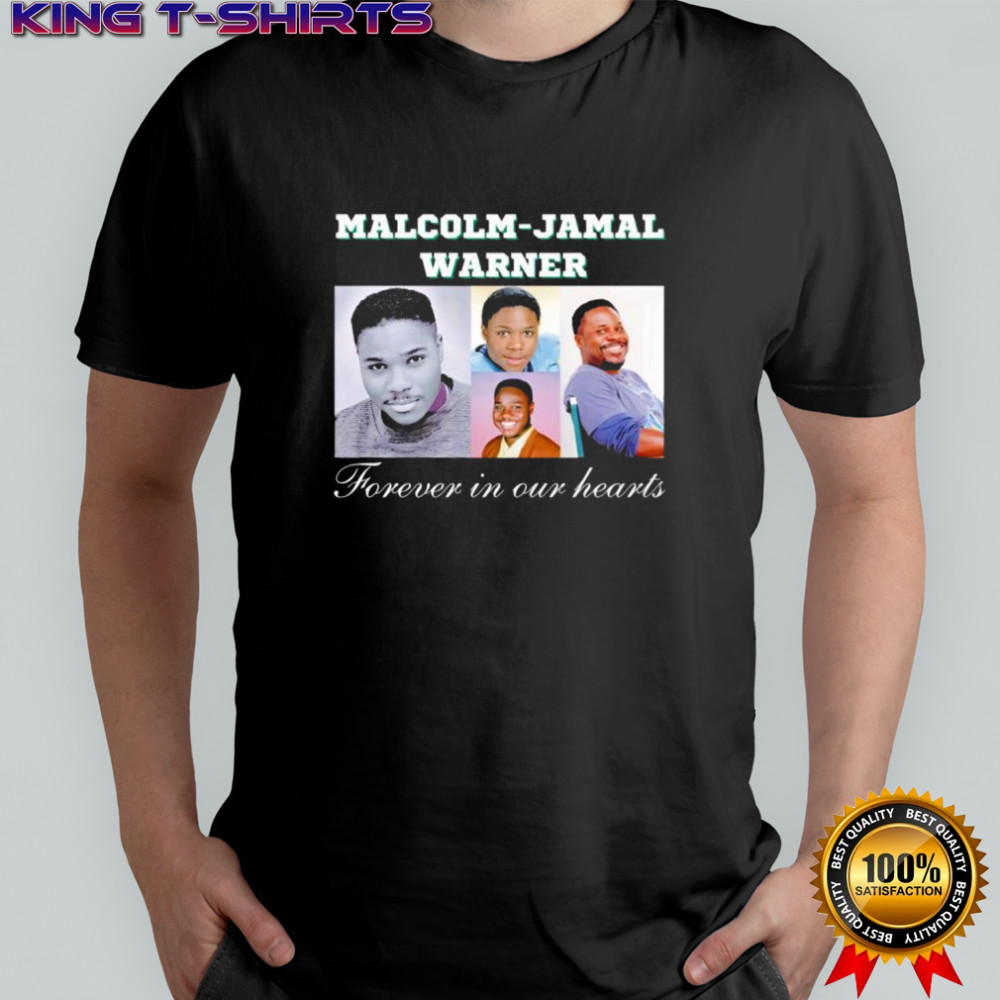 Malcolm Jamal Warner forever in our hearts graphic shirt