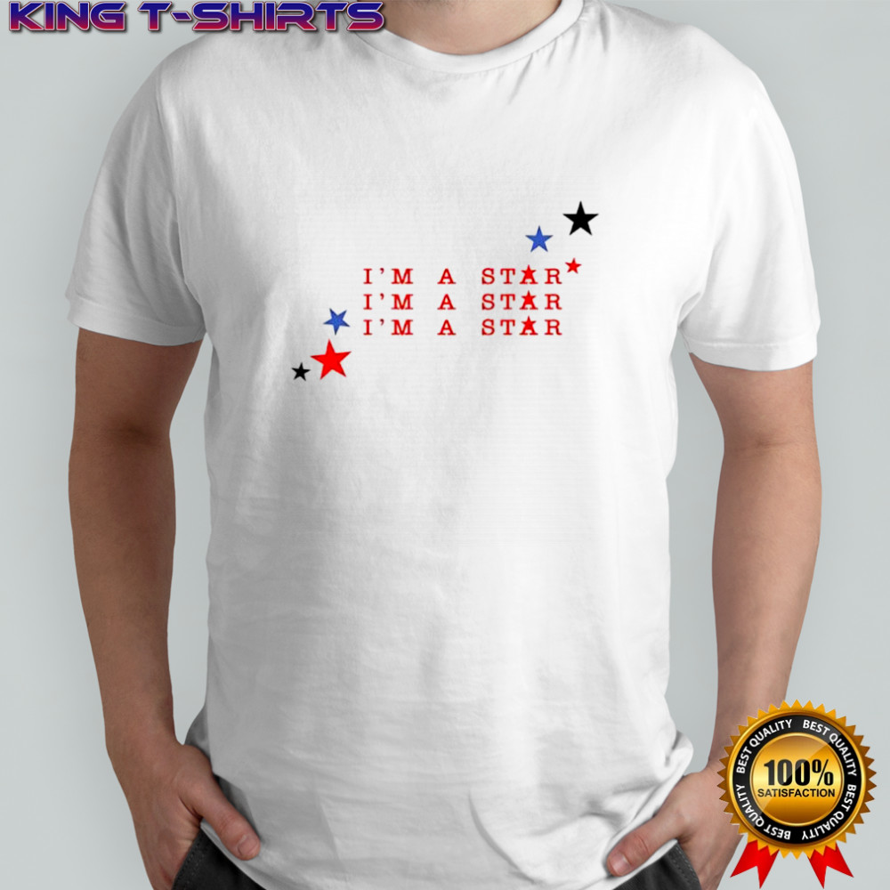 Marina wearing I’m a star shirt