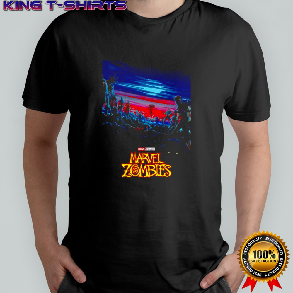 Marvel Zombies animation 2025 graphic shirt