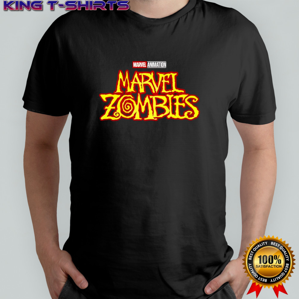 Marvel Zombies from Marvel Animation series logo shirt