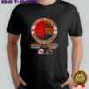 Maryland Terrapins Saturdays On Washington Commanders Sundays Football Helmets Skyline T-Shirt