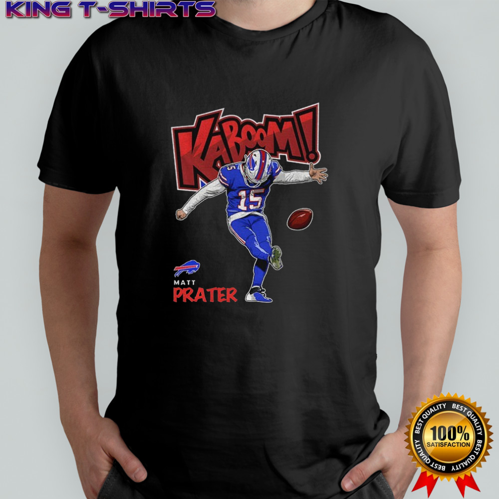 Matt Prater Kaboom Buffalo Bills NFL shirt