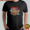 Merica Metal hamburger cigarettes cowboy graphic shirt
