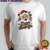 Merry Christmas Santa Wink funny shirt