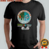 Miami Sports Hurricanes Saturdays On Dolphins Sundays Football Helmets Skyline T-Shirt