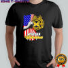Michigan Wolverines Fire Dept American Flag shirt